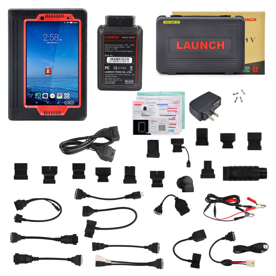 launch x431 v diagnostic scanner full kit