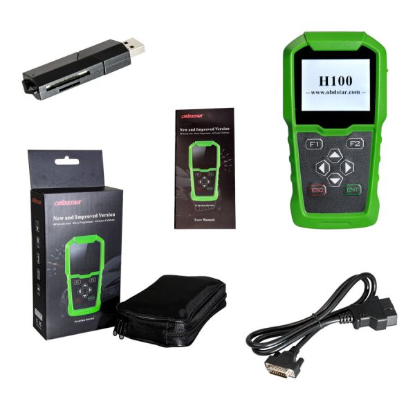 obdstar h100 key programmer full package