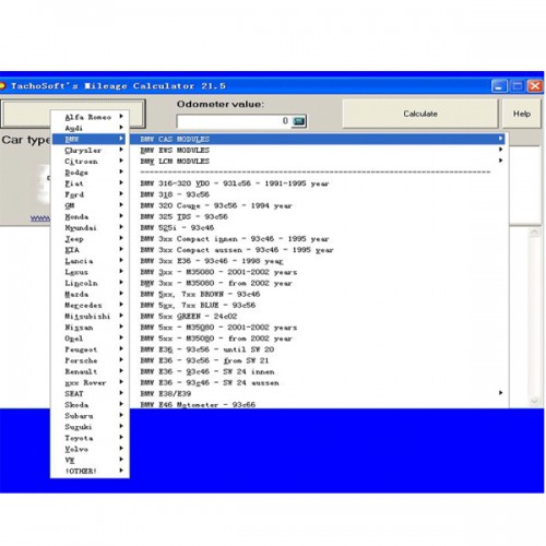TachoSoft Mileage Calculator no need dongle