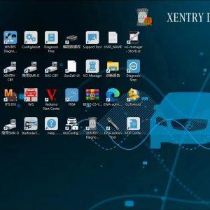 Xentry Diagnostic Software pacakge installed on SSD