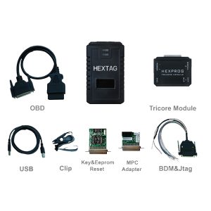 Original Hextag HexProg Programmer Free Tricore and MPC5XX Module