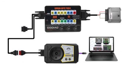 Godiag GT100 connect ECU directly