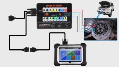 GODIAG GT100 convert OBD to OBD16 pin