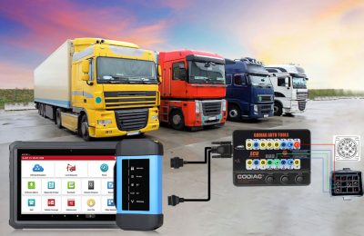 GODIAG GT100 convert truck obd port to OBDII diagnostic port