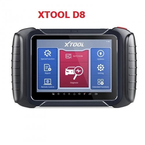 XTOOL D8S Scan Tool support Bidirectional and ECU Coding,2024 Ver