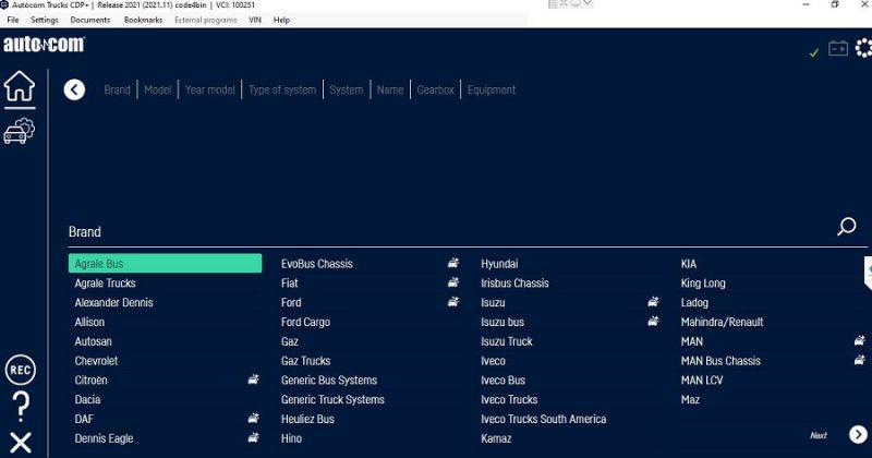 Autocom Delphi 2021.10 Activate code service