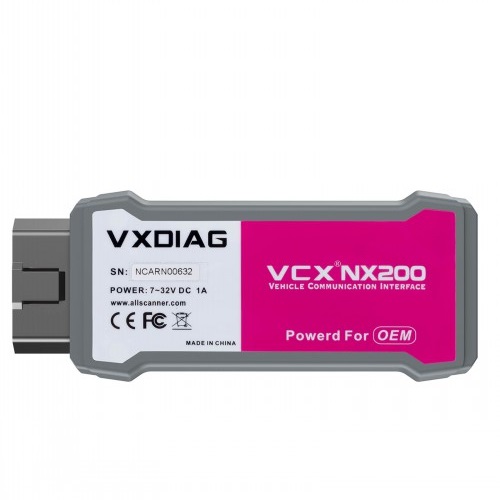 VXDIAG VCX NX200 RENAULT CLIP