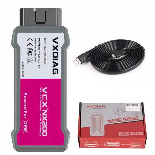 VXDIAG VCX NX200 RENAULT Diagnostic VXDIAG VCX NX200 RENAULT is Stable OEM Renault can clip interface