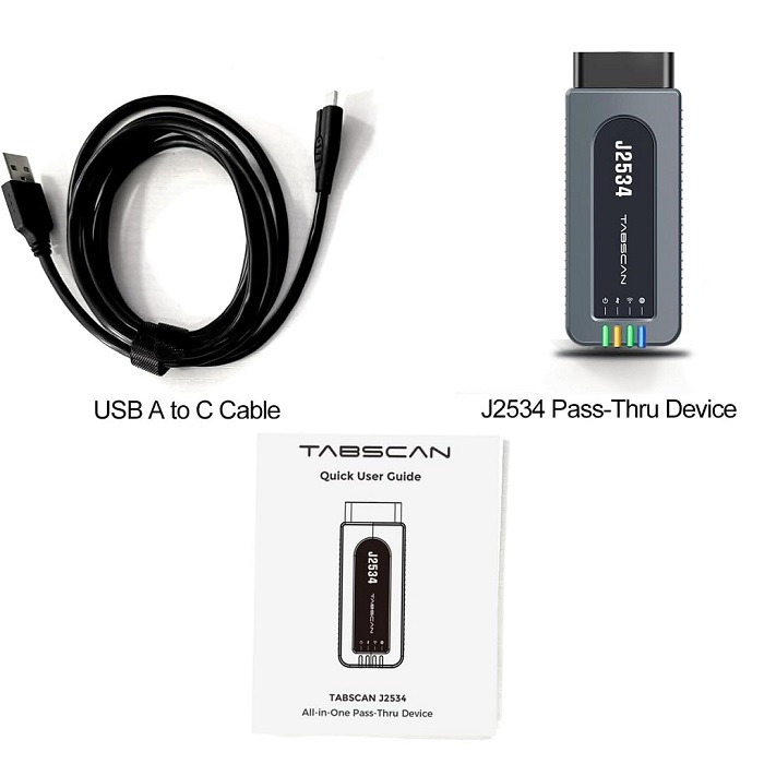 TABSCAN T6 J2534 Interface kit